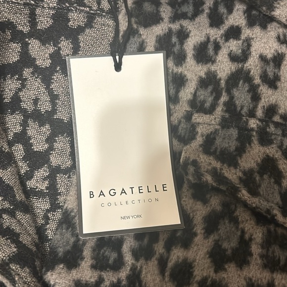 NWT Bagatelle Collection Animal Print Jacket- Size L - Picture 4 of 8